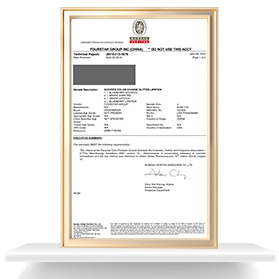 FDA Certificate