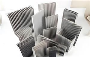 Dissipadores de calor extrudados em liga de alumínio