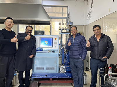 Indian Client Visits Manufacturing Plant for CFR-A5 Diesel Cetane Rating Machine**