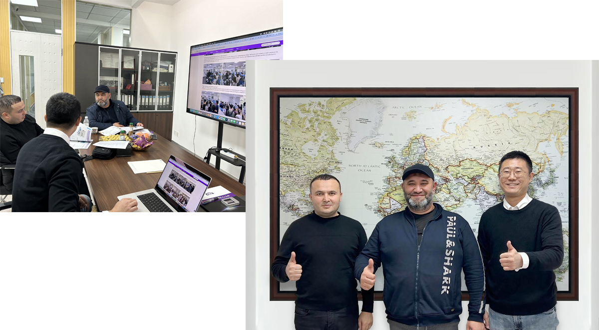 Uzbekistan Delegation Visits Factory and Places Orders for Advanced Instruments