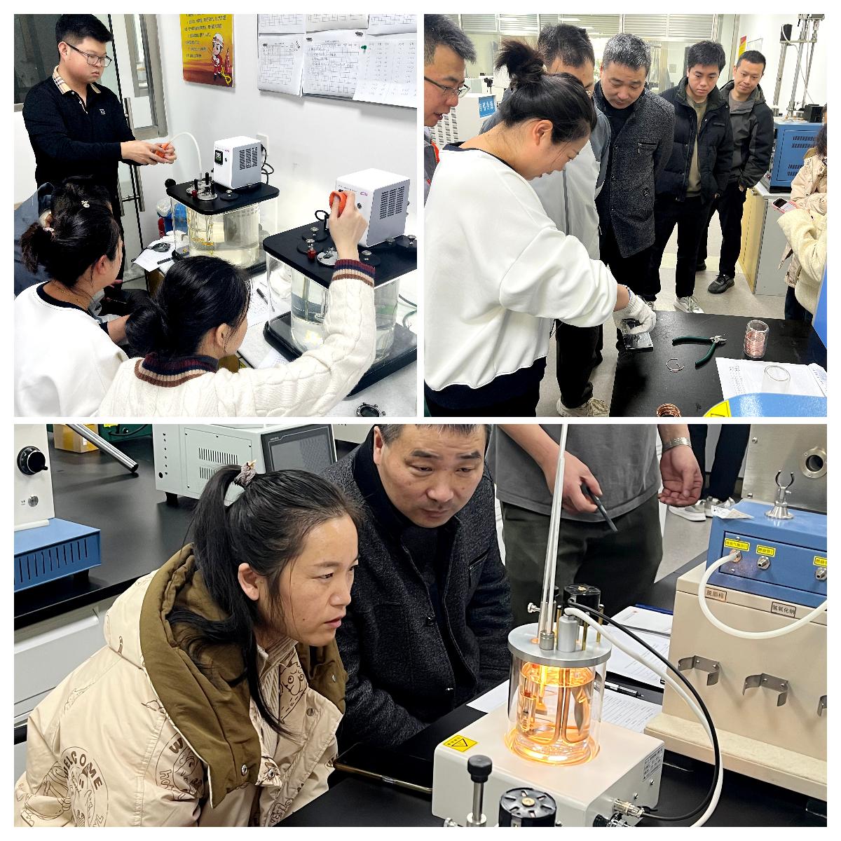 Lubricant testing instruments