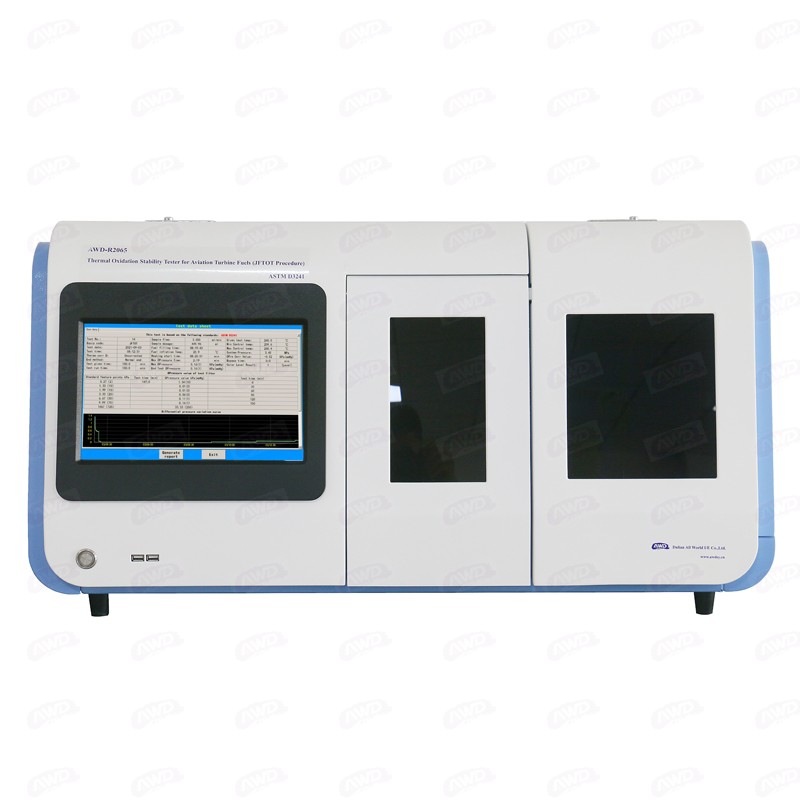 Testeur de stabilité à l'oxydation thermique du carburant pour réacteurs AWD-3241 (méthode JFTOT) ASTM D3241