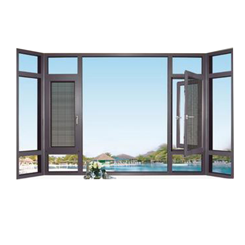 Broken Bridge Aluminum Alloy Casement Windows