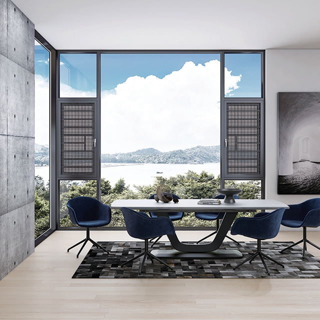 Modern aluminum casement Windows Customizationy