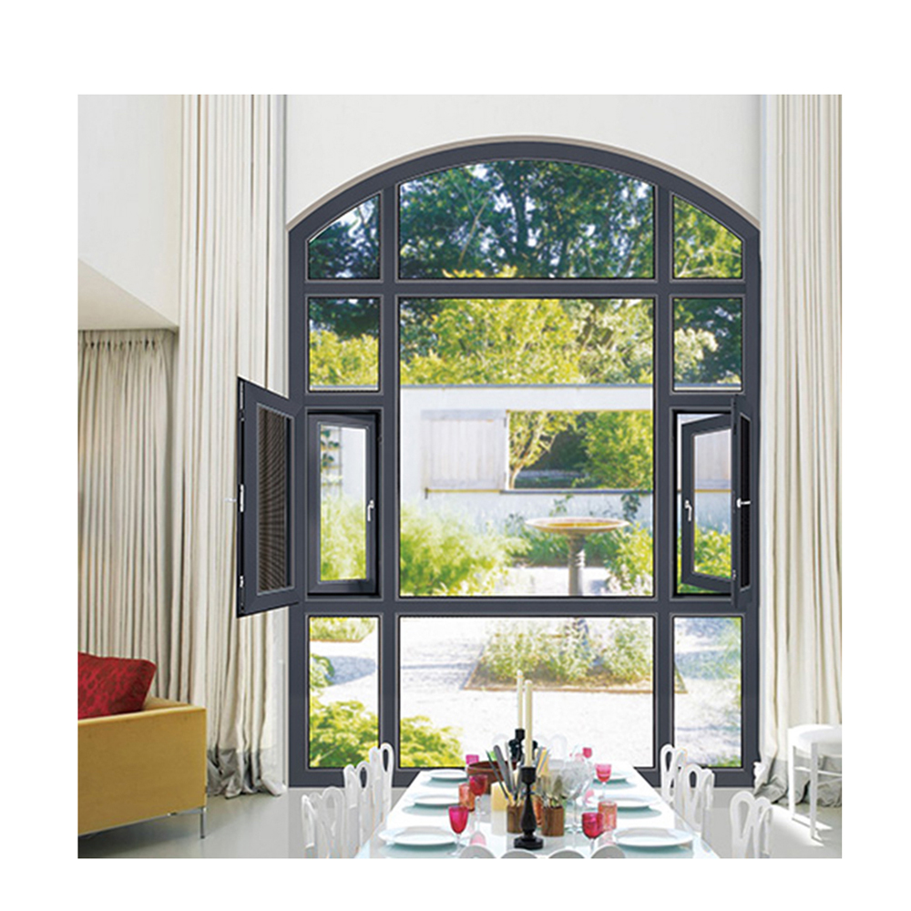 Aluminum Alloy hollow glass soundproof casement windows