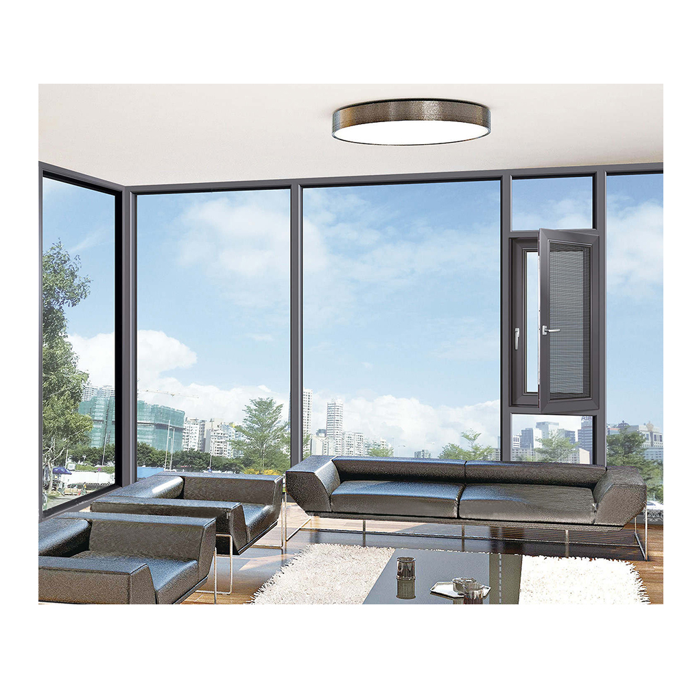 Aluminum Alloy hollow glass soundproof casement windows