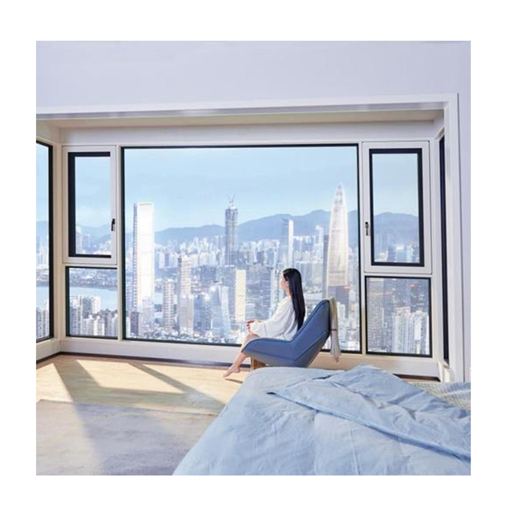 Aluminum Alloy hollow glass soundproof casement windows