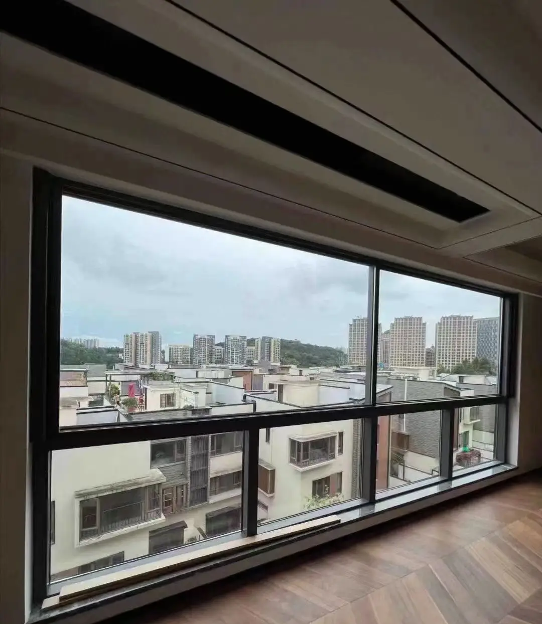 Soundproof Double Glazed aluminium sliding window
