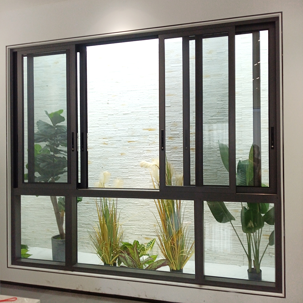 Soundproof Double Glazed aluminium sliding window