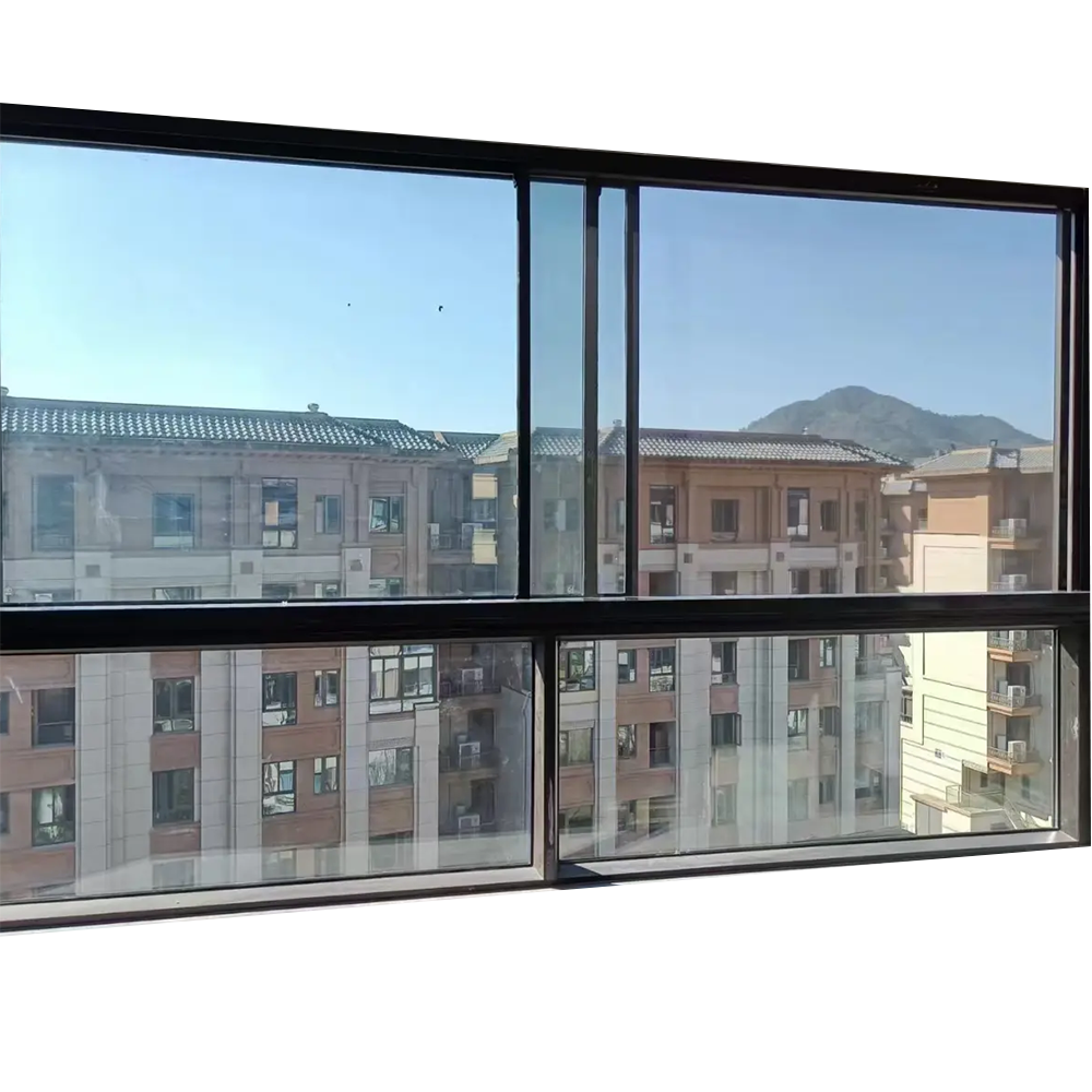 Soundproof Double Glazed aluminium sliding window