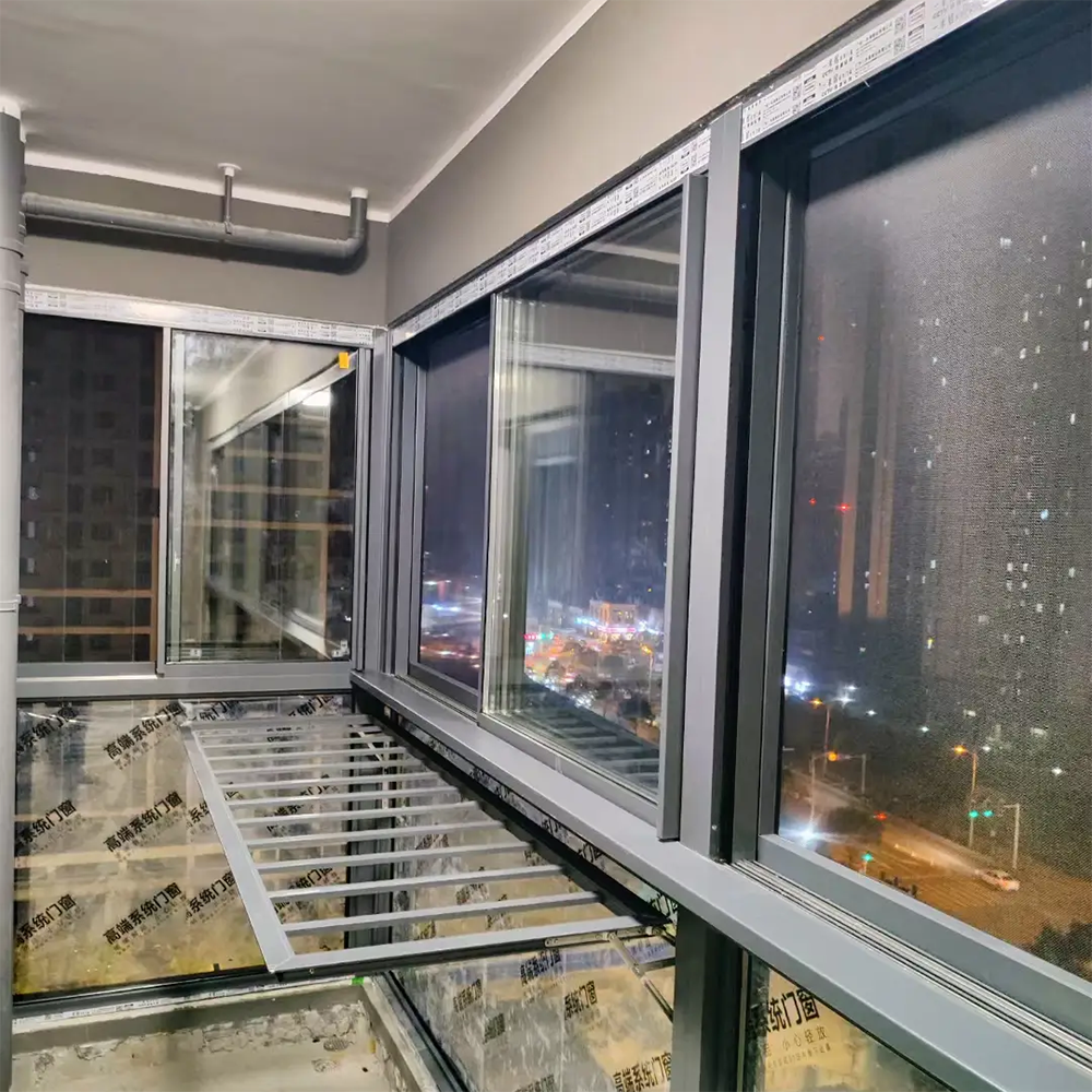 Aluminum Alloy Shading Heat Insulation Sliding Window