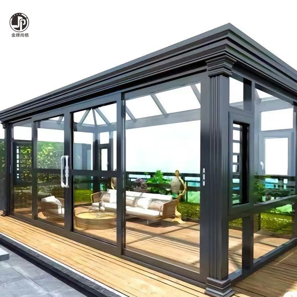 Modern Style Simple Courtyard Sun Room