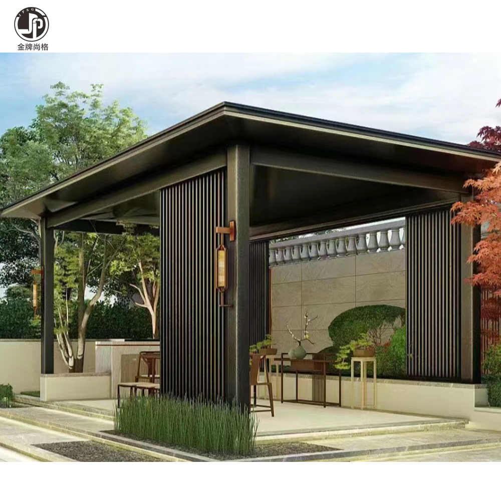 Modern Style Simple Courtyard Sun Room