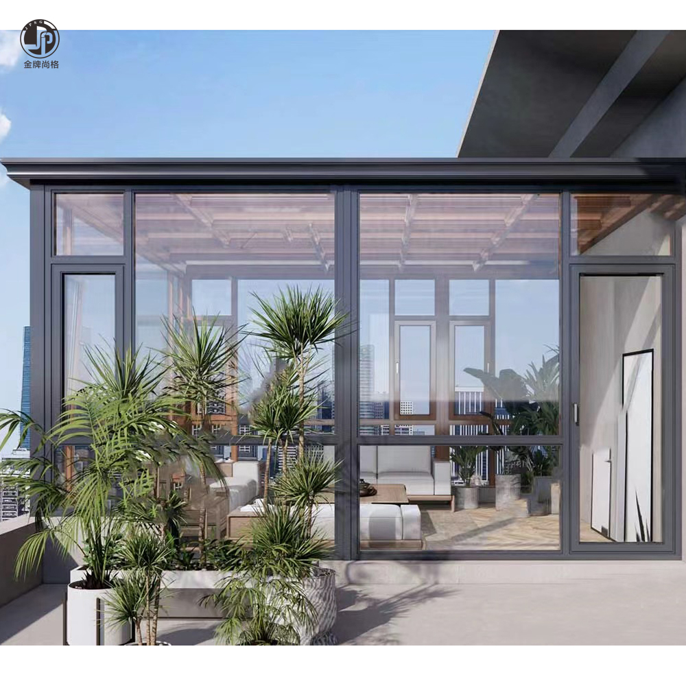 Courtyard Garden Aluminum Alloy Glass Sun Room