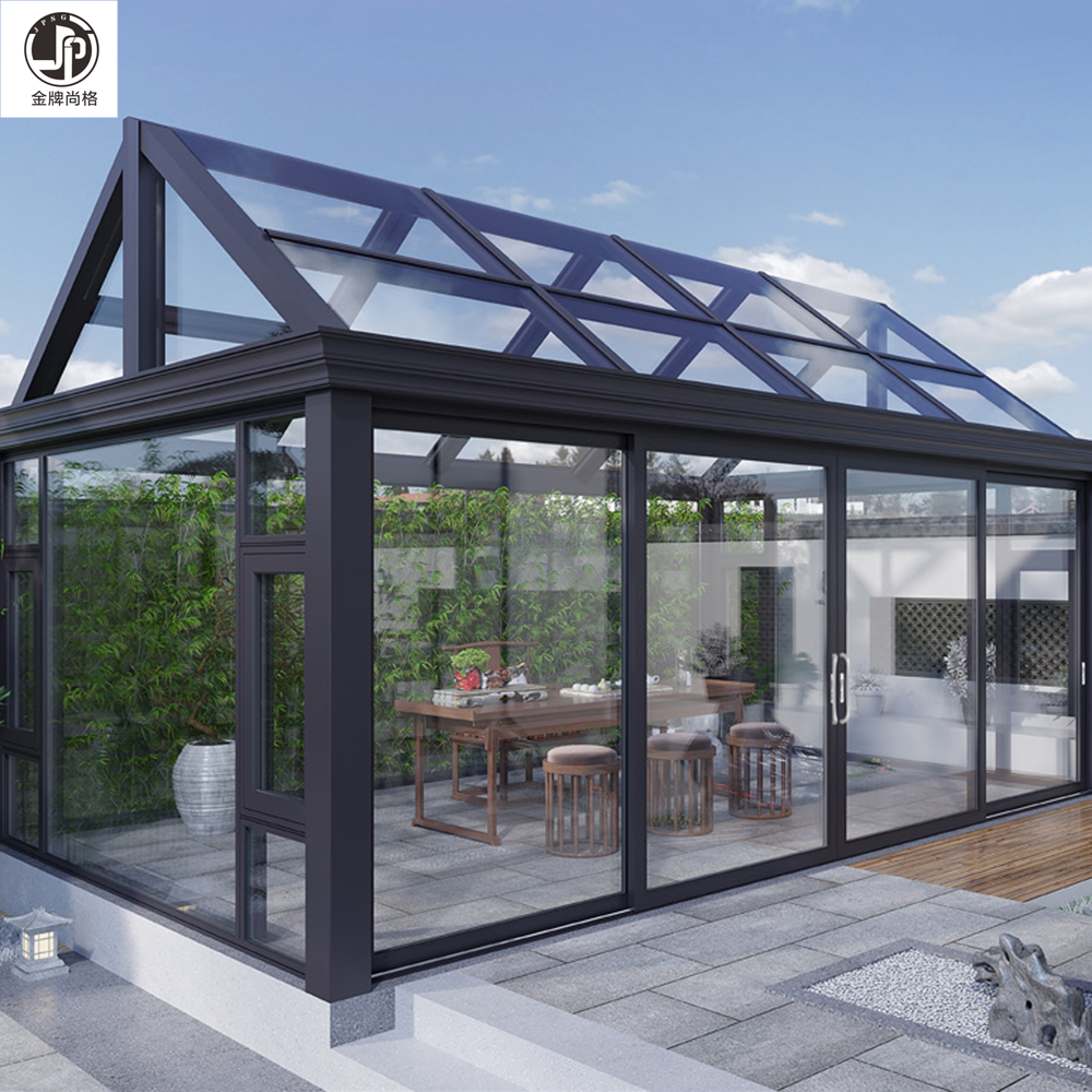 Aluminum Alloy Glass patio sunroom Customization