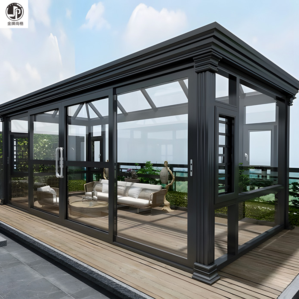 Aluminum Alloy Glass patio sunroom Customization