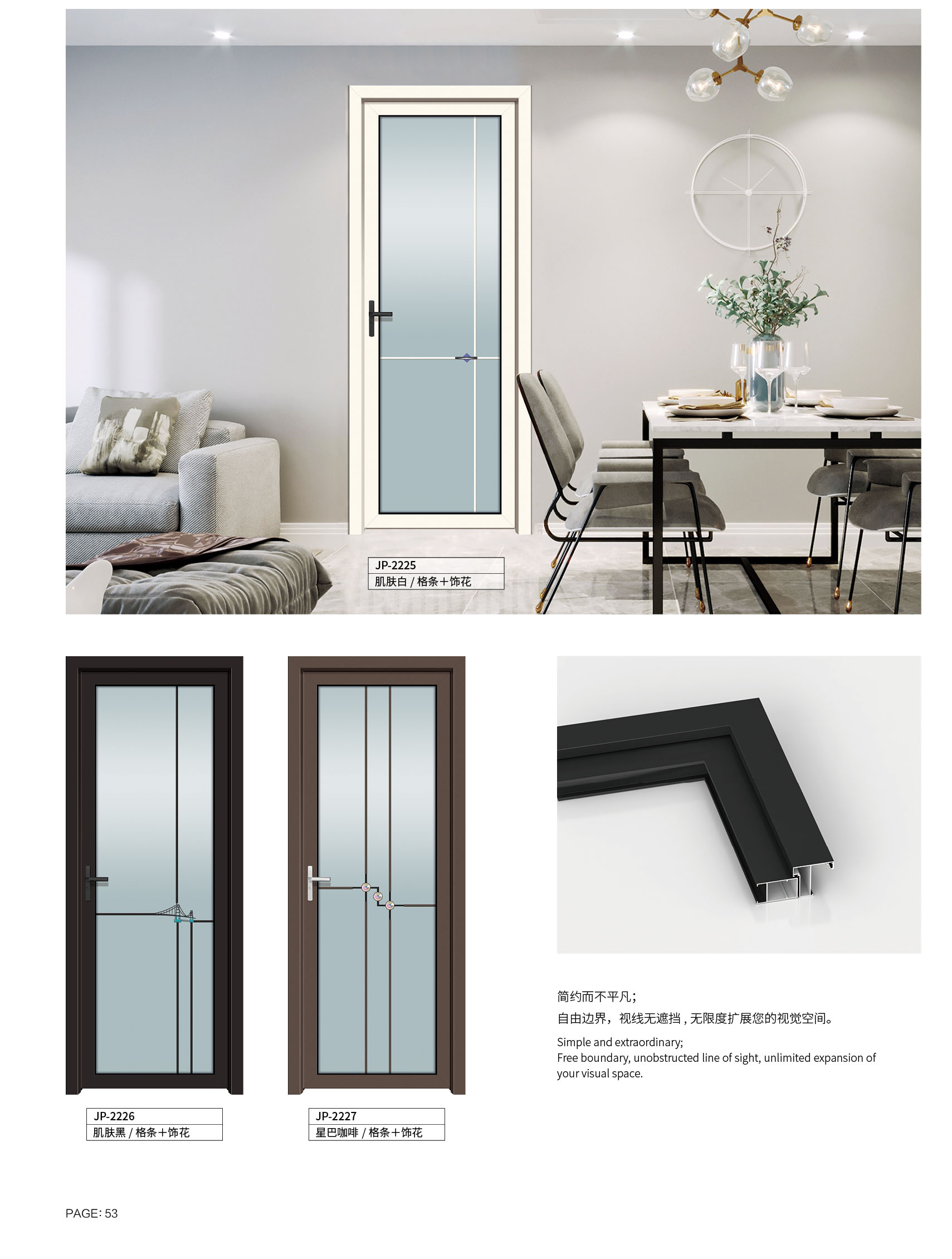 Wind-resistant And Heat-insulating Double-glazed Sliding Door