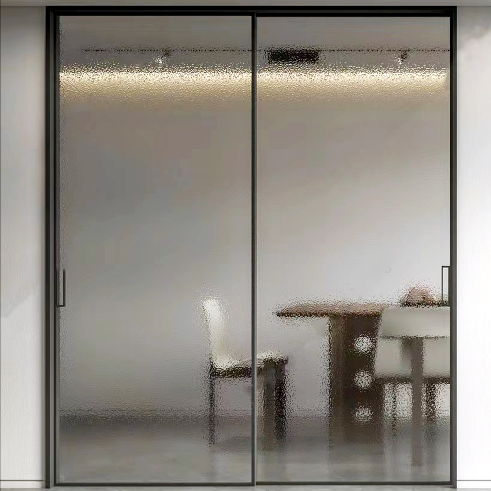 Open Aluminum Alloy Extremely Narrow Sliding Door