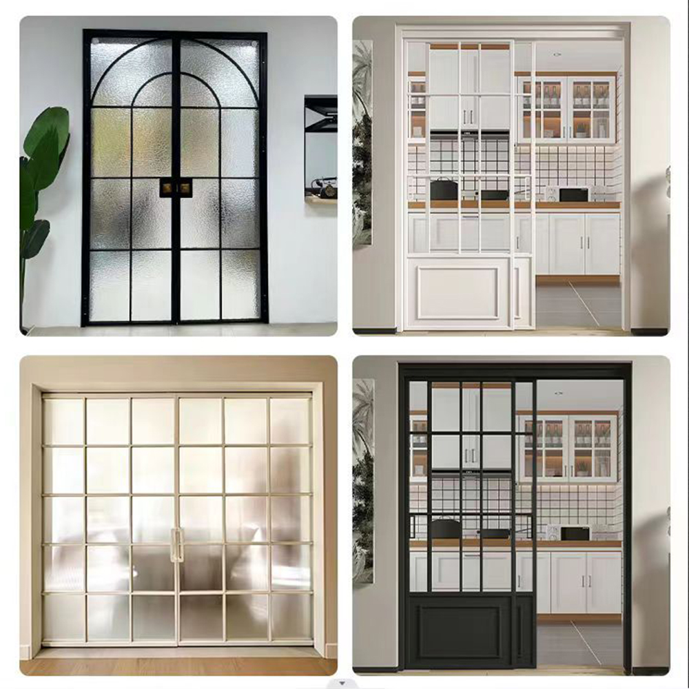 Open Aluminum Alloy Extremely Narrow Sliding Door