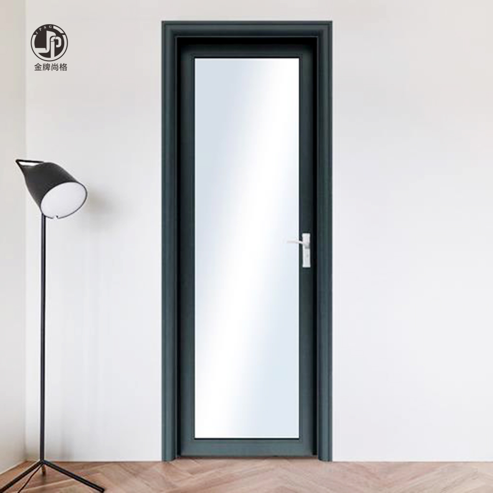 Modern aluminum-glass revolving doors