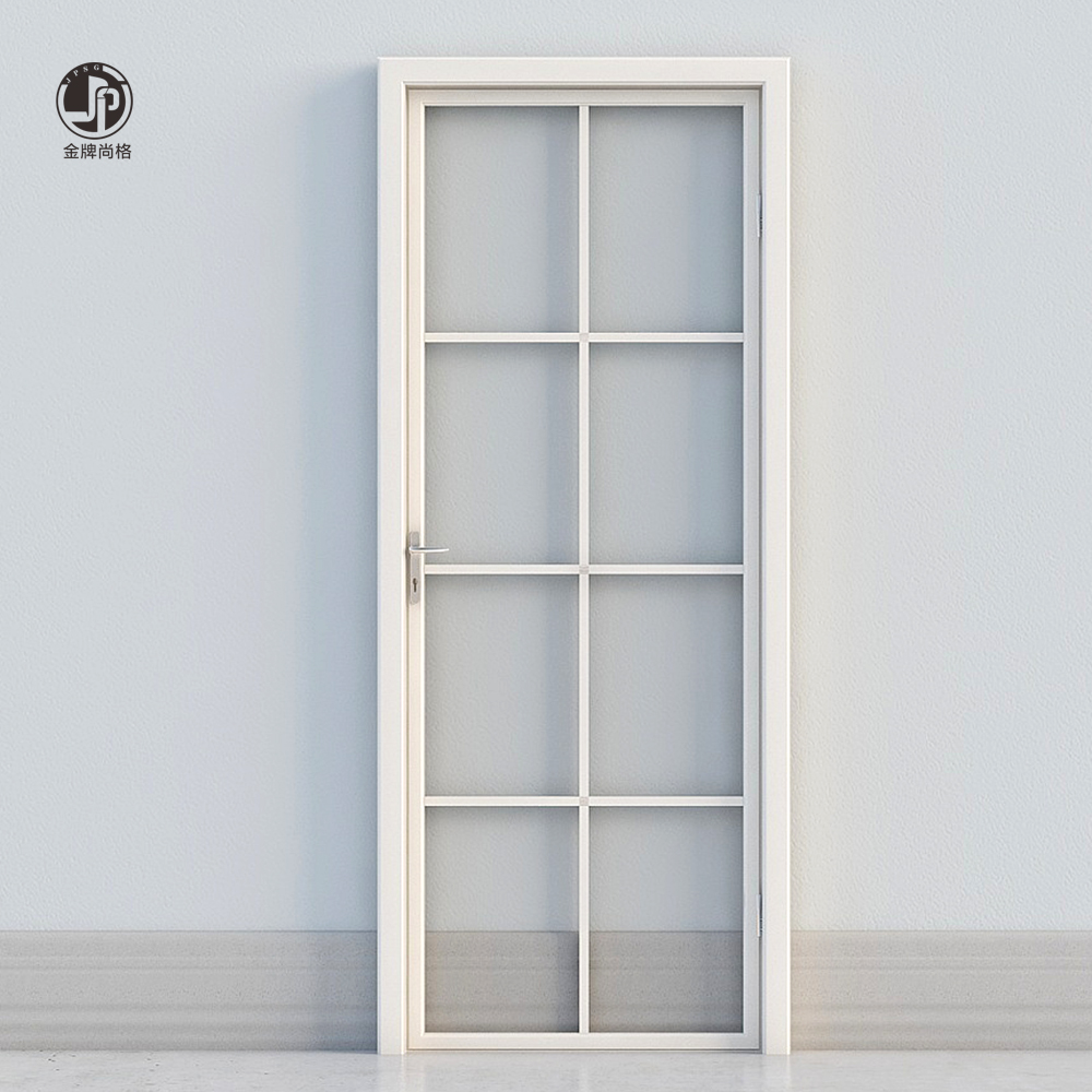 Modern aluminum-glass revolving doors