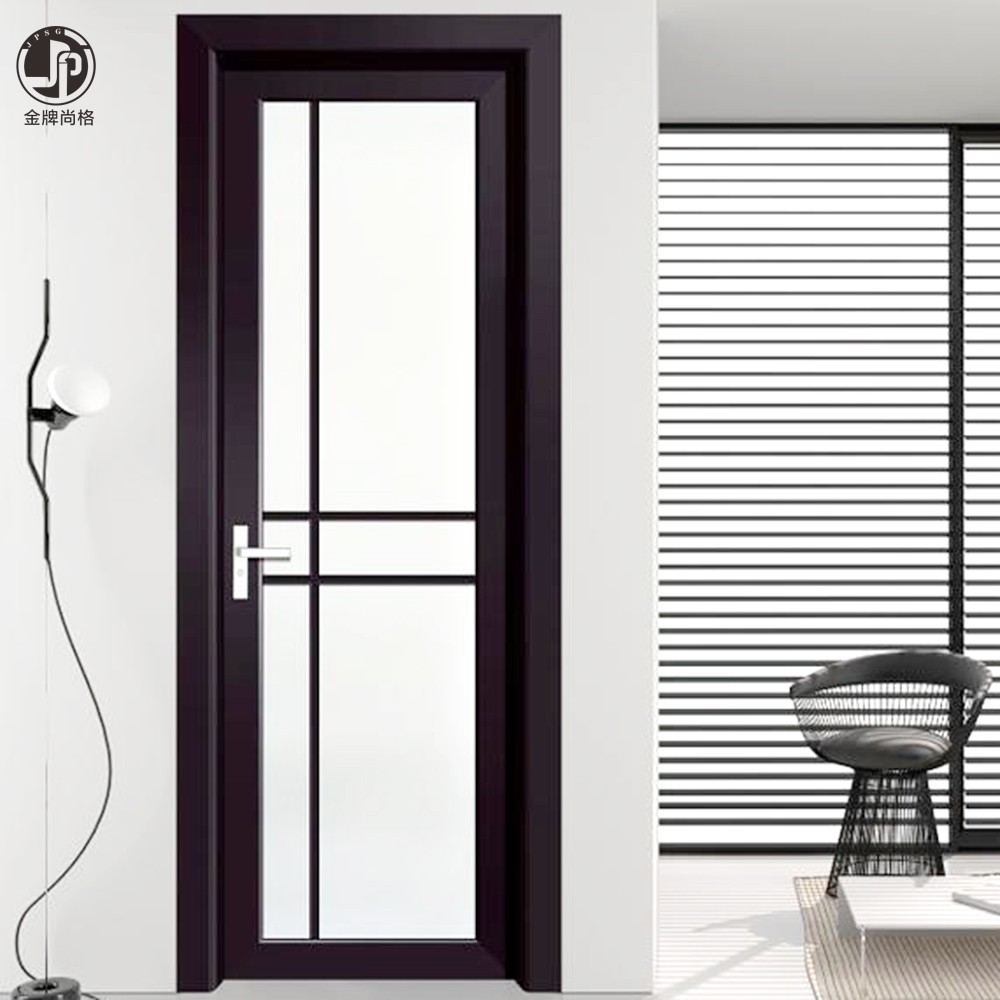 Double glazed frosted door