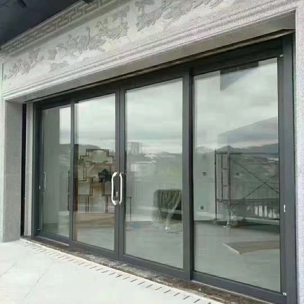 Modern kitchen, balcony, interior sliding door customization