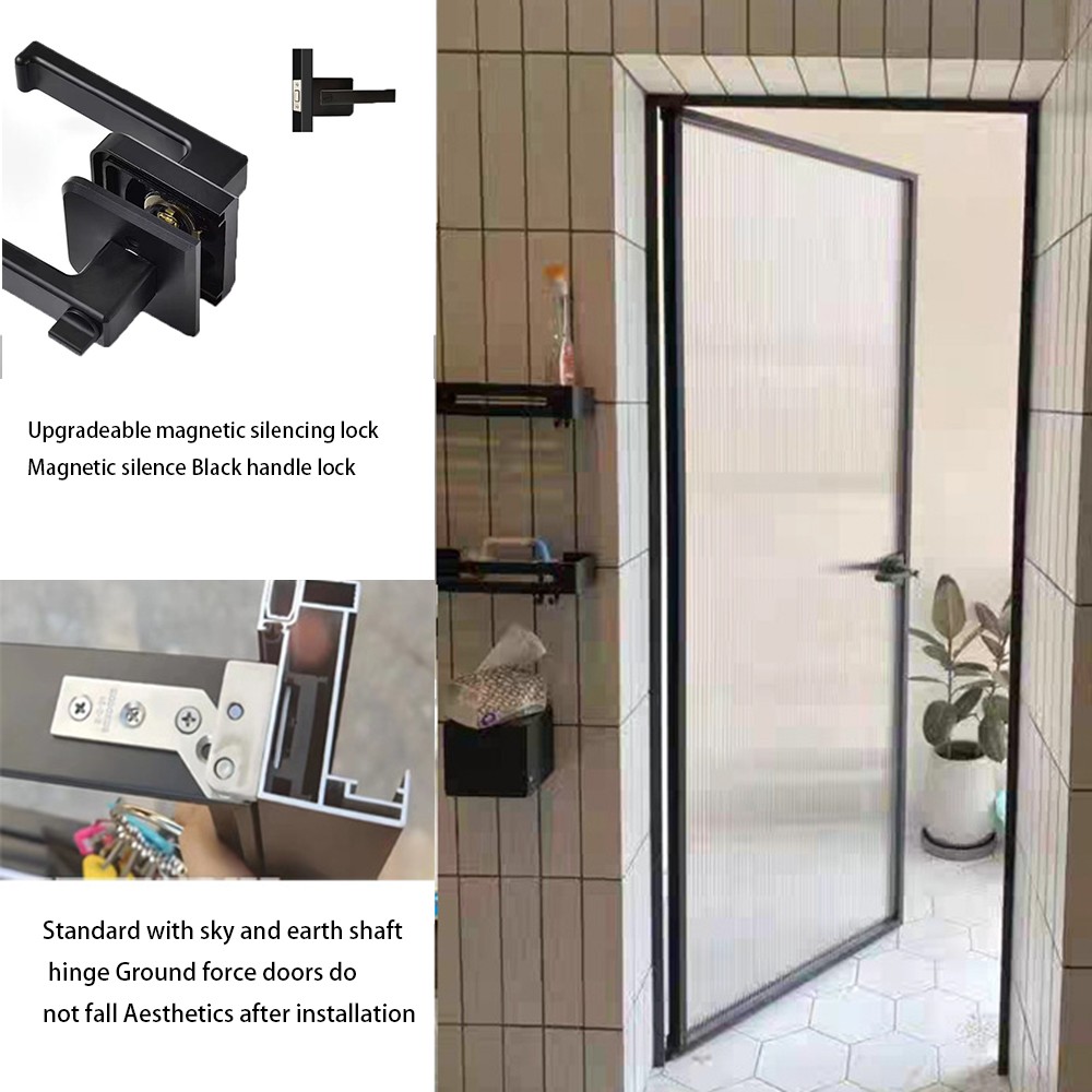 Aluminum frosted glass door Aluminum frosted glass door