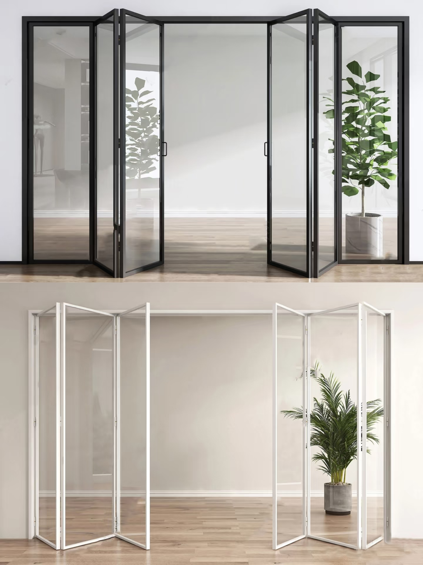 Aluminum Alloy Balcony Folding Door