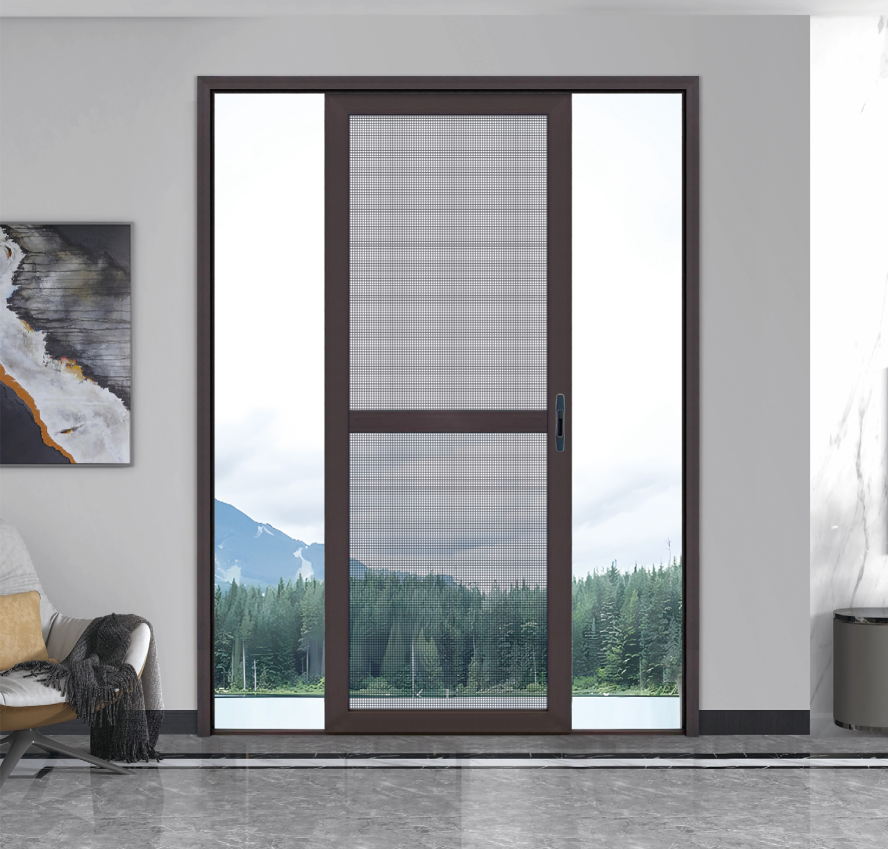 folding screen window