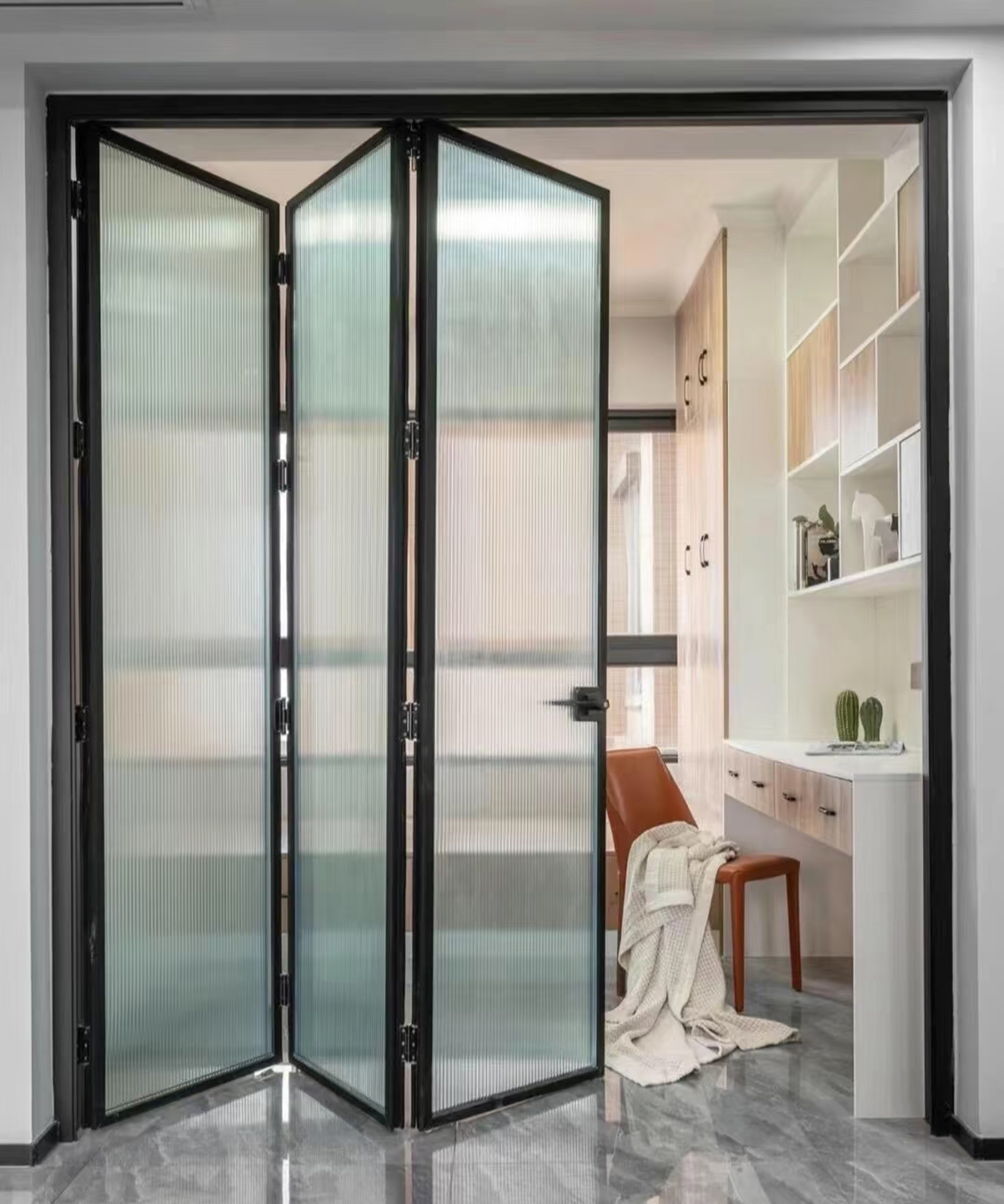 Aluminum Alloy Folding Sliding Glass Door