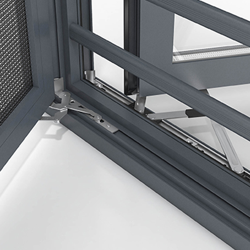 aluminium flush windows