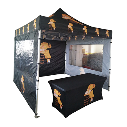 10x10ft steel frame Custom Print Canopy Tent