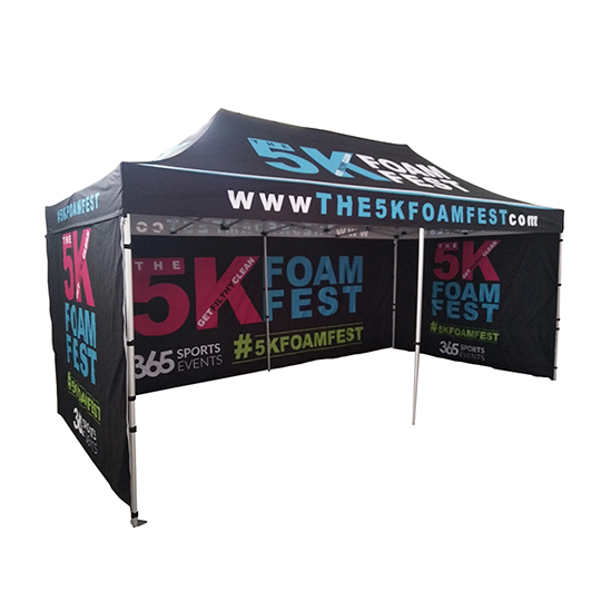 steel frame 10x20ft canopy tent with logo
