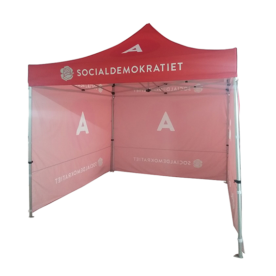 Heavy duty 50mm hexagon frame Custom Print 10x10 ft foldable canopy tent