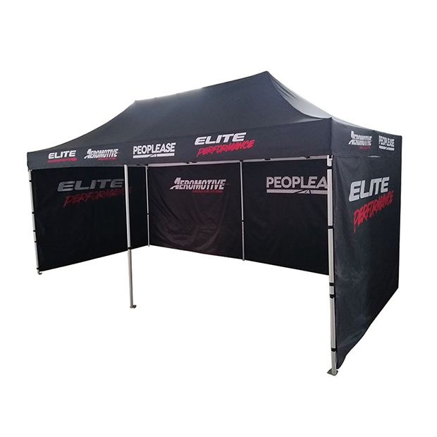 50mm hexagon frame Personalized Print 10x20 ft Custom Logo tent
