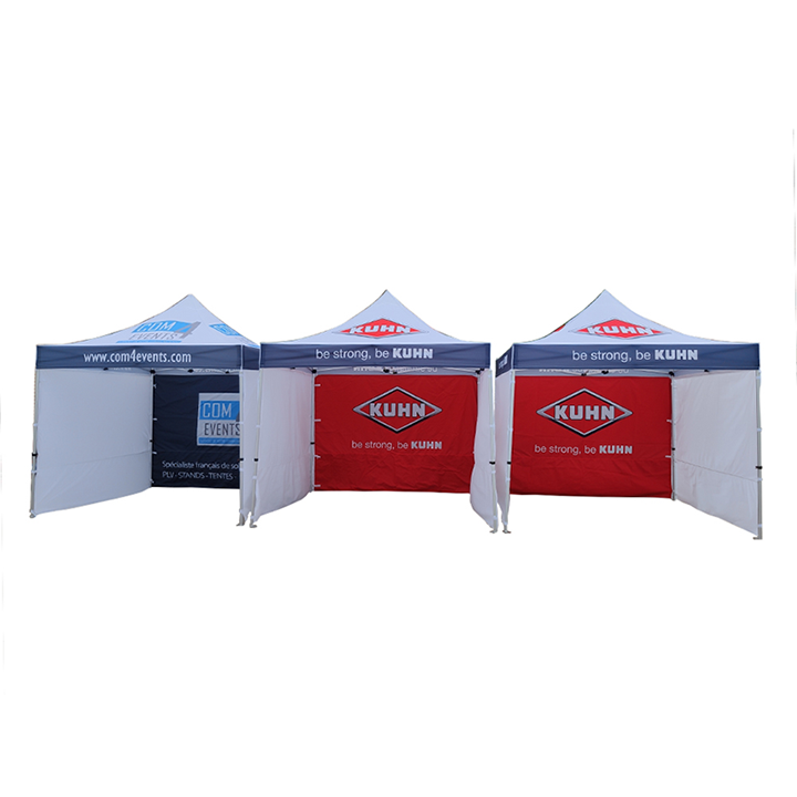 Heavy duty 50mm hexagon frame 13x13ft canopy tent with logo