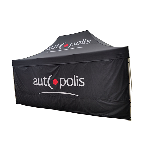 Heavy duty 50mm hexagon frame with personalized logo 13x20ft trade show tent