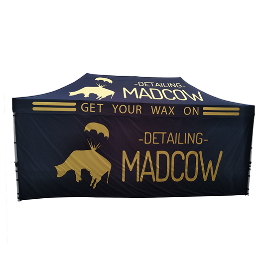 Heavy duty 50mm hexagon frame 13x26ft Custom Canopy with personalized logo