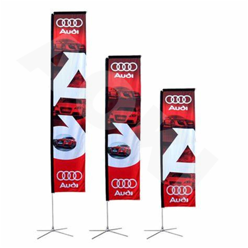 Custom logo Beach flag square flag