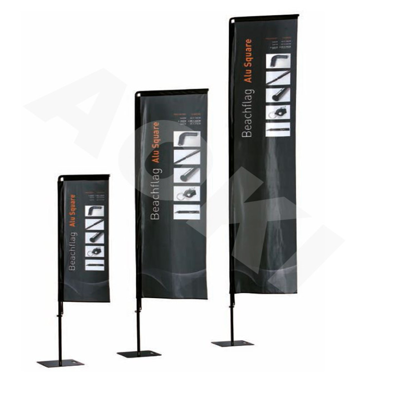 Custom logo Beach flag square flag