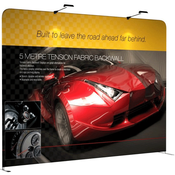 8x10ft Media Wall Pillow Cover Tension Fabric Banner Stand