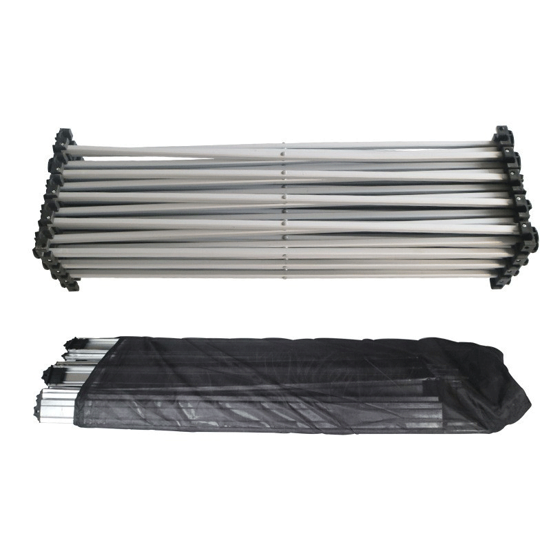 8x10ft Customize Fabric Trade Show Backdrop Portable Aluminum Pop Up Display Banner Backdrop with Collapsible Frame