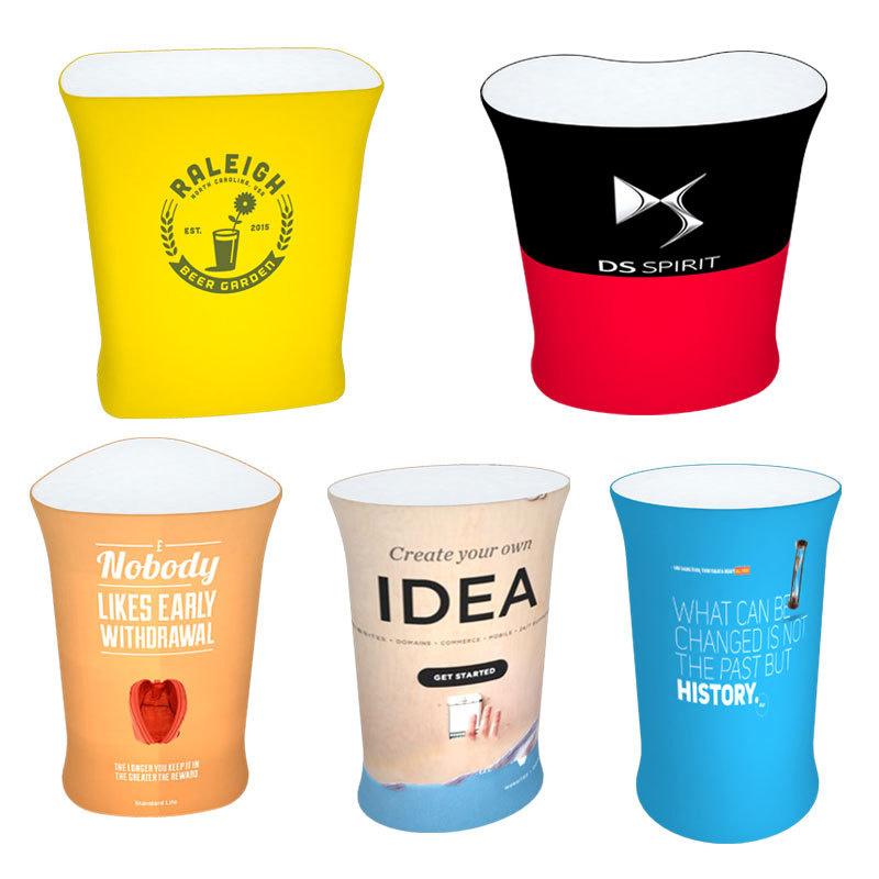 Trade Show Display Promotional Foldable Podium Table Stand