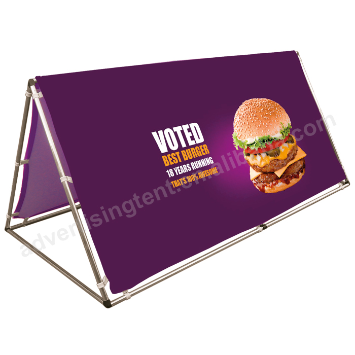 Aluminum A frame Banner