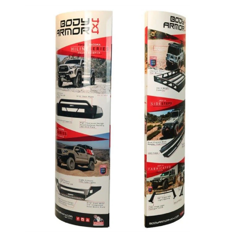 Custom Lama Display Banner Stand