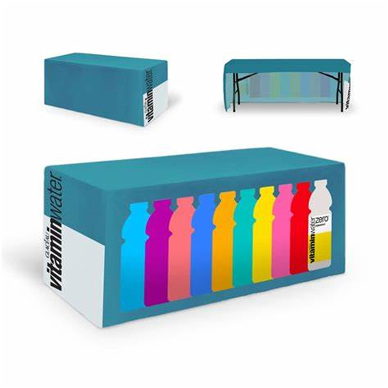 customized brand fitted table cloth Square table cover