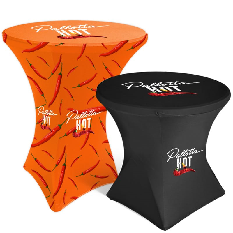 custom round table cloth with printing