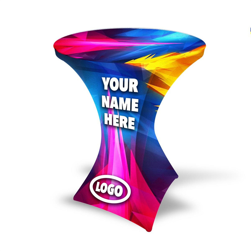 custom round table cloth with printing