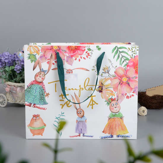 Paper bag shopping tote bag